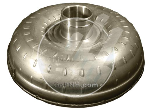 Top View of: ZF Torque Converter (4168 037 052, 4168 037 052R).