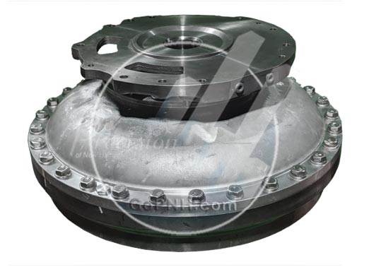 Top View of: Komatsu Torque Converter D85PXI-18 (154-13-61010, 154-13-61010R).