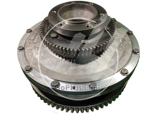 Top View of: Pettibone Torque Converter 636 (TD# 1T1703X, TD# 1T1703XR).