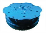 Bottom View of: GM 10L80 Torque Converter.